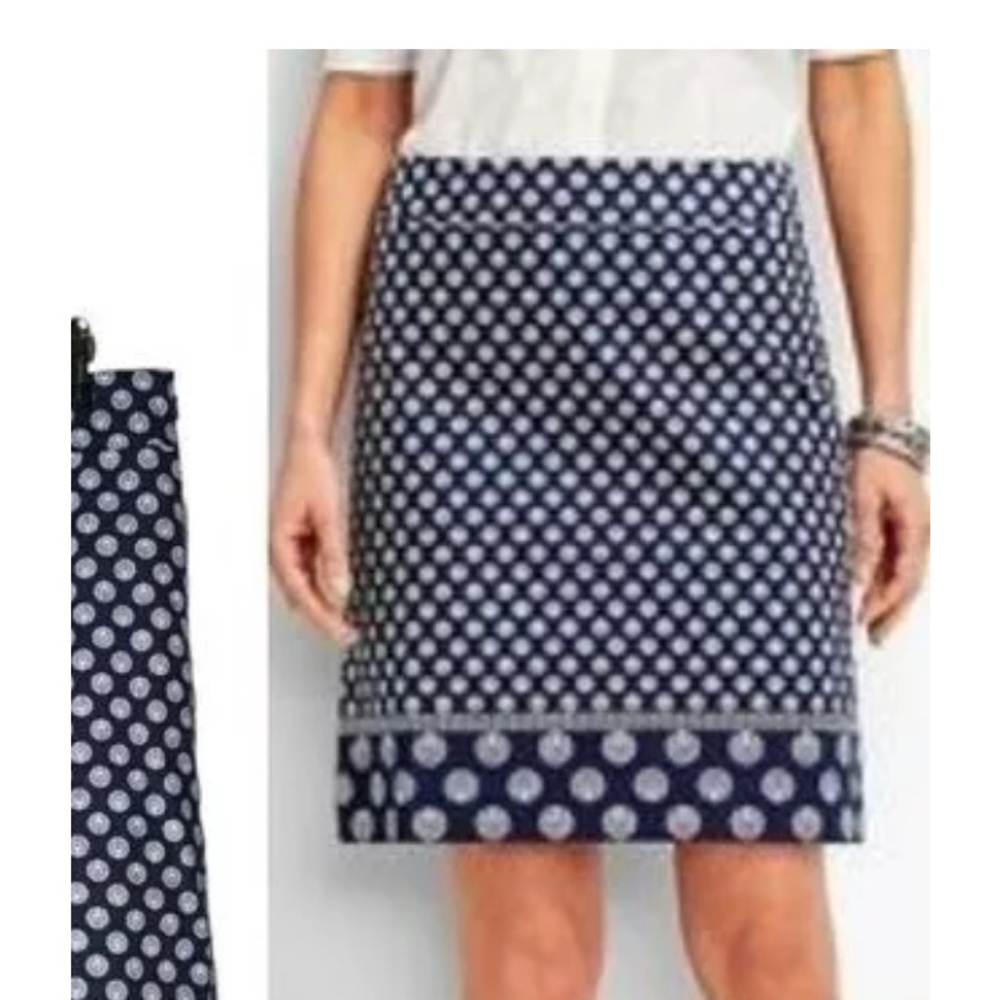 Talbots tree of life skirt. Worn once. 89.95 retail‎